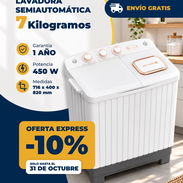 Lavadora Semiautomática 7 kg Marca EKO - Img 58040353