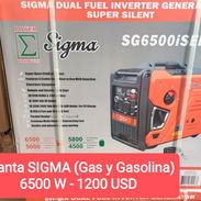 Planta eléctrica Sigma 6500W (gas y gasolina) - Img 58087244