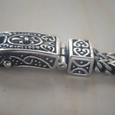 Pulsera Acero 316L p/ Hombre - Tel: 5358 0956 - Vedado - 4/5