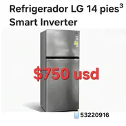 ‼️REFRIGERADOR INVERTER LG 14 PIES³ ‼️53220916 - Img 55900555