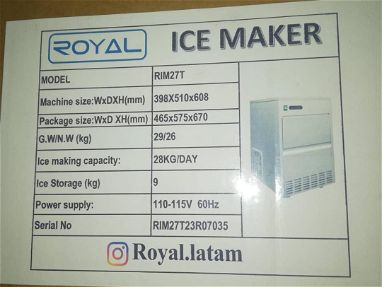 máquina de hielo / hielera - Img 66392934