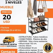 Closet con zapatera de 3 niveles. Muebles - Img 55814734