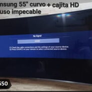 Rebaja Vendo Televisor Samsung Curvo 55 pulgadas y cajita digital HD interesados al 53106426 - Img 44549518