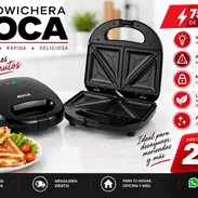 SANDWICHERA ROCA – SÁNDWICHES DELICIOSOS EN MINUTOS Perfecta para preparar desayunos y meriendas rápidas en casa, - Img 57233181