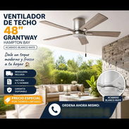 VENTILADOR DE TECHO 48” GRANTWAY – HAMPTON BAY ❄️ - Img 55539722