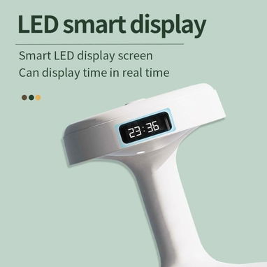 Everiz - Humedificador antigravedad con pantalla reloj LED 🌐 - 3/8