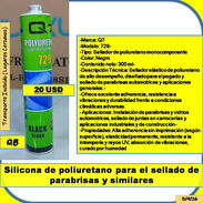 (QB-908) Silicona de poliuretano para el sellado de parabrisas y  similares.. 20 USD....51596013..Tpte lugares cercanos - Img 57294615