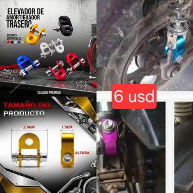 Motos,Pastilla freno,elevador amortiguador,luces,velocimetro - 2/4