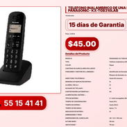 TELEFONO INALAMBRICO DE UNA BASE PANASONIC- KX-TGB310LAB VPT-0281 - Img 56216654