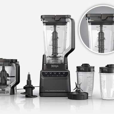 Batidora NINJA pro BR601AMZ 1200W (TOTAL CRUSHING TECHNOLOGY + PRO EXTRACTOR) LICUADORA + PROCESADOR + NUTRI NINJA NUEVA - 10/10