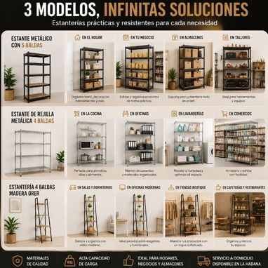 Estanterías resistentes | Venta Mayorista y Minorista - 2/2