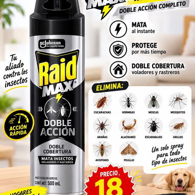 Para combatir todo tipo de insectos. - 3/3