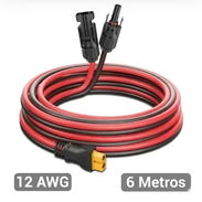 Cable Adaptador para Panel Solar a Estación de Energía con Conector XT60. (12AWG) 6 metros * - Img 55843929