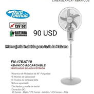 Ventilador Recargable de pedestal Sankey con mensajería gratis - Img 55493719