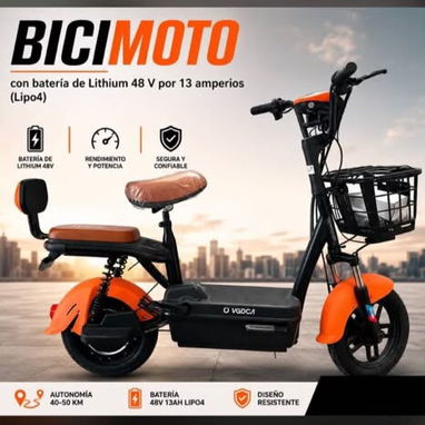 BICIMOTO ELÉCTRICA MARCA VEDCA* Nuevas 0km - 3/3