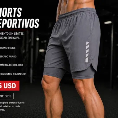 Short con licra para el gym. El mejor precio y calidad de la Habana entera - Img 120549465