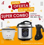 SUPER COMBO 💥 OLLA REINA- OLLA ARROCERA- CAFETERA DE 6 TAZAS💥 - Img 50112215