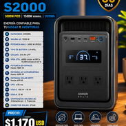 Anker SOLIX S2000 3000W PICO 1500W NOMINAL 2010Wh, ENTREGA DE FACTURA A SU NOMBRE. VARIEDAD DE ARTÍCULOS SOLARES - Img 57146749