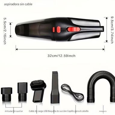 Aspiradoras recargables de mano, para autos,muebles y pelo de mascotas - Img 124296062