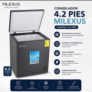 Nevera 4.2, 6, 7, 10 y 11.2 pie COMBO oferta - 7/10