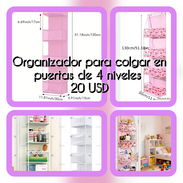 🧺Organizador Colgante – Para ropa, accesorios o zapatos – Varios compartimentos – Ideal para ahorrar espacio en - Img 56703912