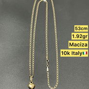Cadena 10k original ITALY🇮🇹 ✅Pesa 1.92 gramos - Img 55932792