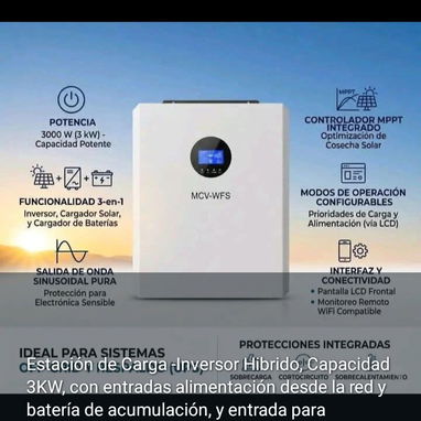 Inversores y Set de Inversores con y sin Baterías y Paneles Variados - Img 124916504