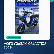 Moto eléctrica Yoazaki Galáctica 2026, 48v 50A, 3000w - Img 57096327