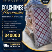 Colchón Personal de Espuma de 4 pulgadas - Img 57008777