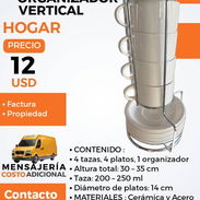 SET DE 4 TAZAS ORGANIZADOR VERTICAL - Img 54787165