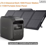 Ecoflow delta 3 classic con su panel solar de 110 W - Img 57035035