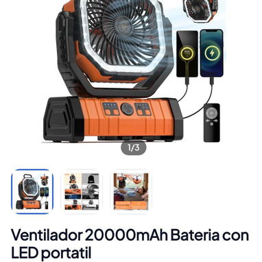 Ventiladores recargables - 6/6