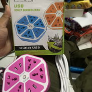 Lámparas tipo regleta de 32w y extensiones hexagonales con puerto usb - Img 58213838