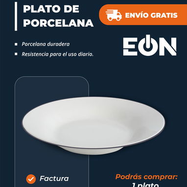 Platos de Porcelana. Domicilio Incluido. - 3/3
