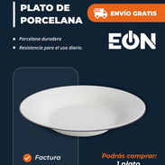 Platos de porcelana Eón envío gratis - Img 56119649