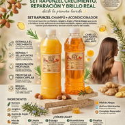 Champú y Acondicionador Rapunzel para crecimiento capilar - Img 55990545