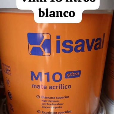 Pintura vinil euroquimica y isaval linea industrial importada de España en nuestro almacén en playa - Img 123867932