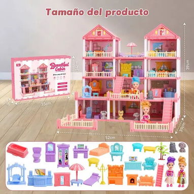 Casa de muñecas de 14 habitaciones - Img 122087168