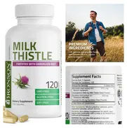 Milk thistle (cardo marino) 120 tabletas pomo sellado - Img 48628973