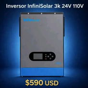 Inversor InfiniSolar de 3k a 24v solo 110v precio de 590 usd - Img 57498603