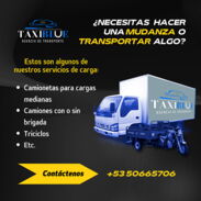 Taxi Blue. Servicios de transporte de personas y cargas. Contamos con autos, motos, triciclos y camiones - Img 44947710