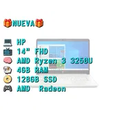 LAPTOP 🎁NUEVA🎁📦CAJA, HP (14-dk1032wm), 14" FHD IPS, AMD Ryzen 3 3250U, 4GB RAM, Radeon, 128GB SSD - Img 55960254