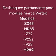 Desbloqueo permanente de moviles marca Vortex - Img 45591282