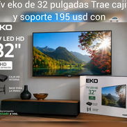 TV eko 32 pulgadas con cajita y soporte a la pared - Img 57761822
