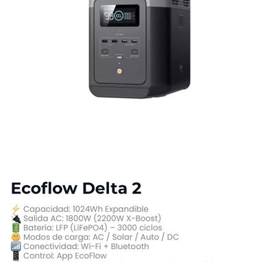 💥  Contamos con estaciones de energía portátiles a estren - 4/10