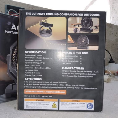Ventilador Recargable 24000 mAh - 2/2