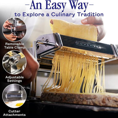 🍝Máquina para hacer pasta - Nuvantee - Prepara las tuyas sin aditivos ni conservantes‼️ - 2/5