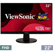 Monitor ViewSonic 22" FHD 100Hz Adaptive Sync Monitor (HDMI, VGA) (Modelo: VA2247-MH) - Negro 🔶 $165 - Img 57692999
