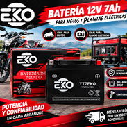 Batería EKO de Tornillo y Plomo Ácido 12V 7Amperes para Moto/Planta Eléctrica - Img 57838615