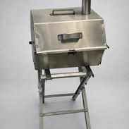 Horno de Carbón Modelo MINI Inox Sin Carbón - Img 58163000
